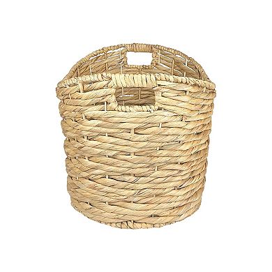 Belle Maison Large Oval Natural Basket