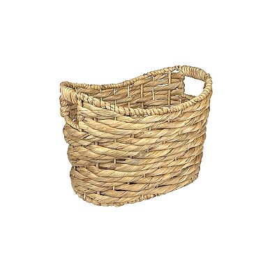 Belle Maison Small Oval Natural Storage Basket
