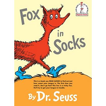 Dr. Seuss Fox in Socks