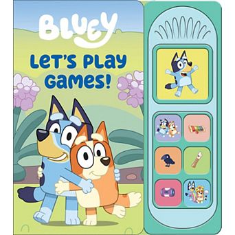 Bluey Let's Play Games Sound Children's Board Book