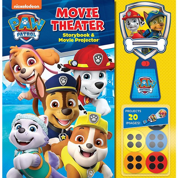 PAW Patrol: Movie Theater Storybook & Movie Projector Hardcover Book