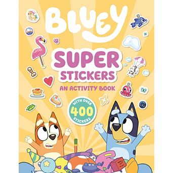 Bluey Super Stickers Activity Book With Over 400 Stickers