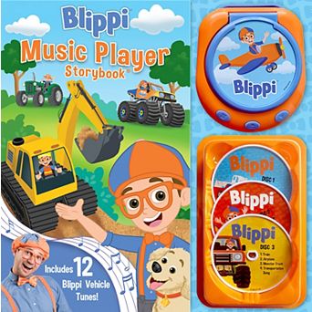 Blippi Music Player Storybook by Maggie Fischer Children's Hard Cover Book