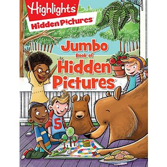 Highlights Jumbo Book of Hidden Pictures Children's Paperback Book