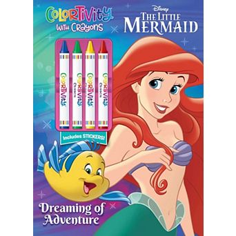 Disney's Little Mermaid: Dreaming of Adventure Color Activity Book