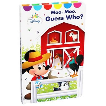 Disney's Baby Moo Moo, Guess Who! by Sally Little Children's Hard Cover Book