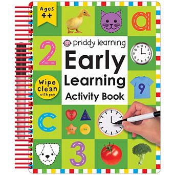Early Learning Activity Book by Roger Priddy Children's Board Book