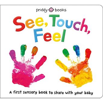 See, Touch, Feel by Roger Priddy Children's Board Book