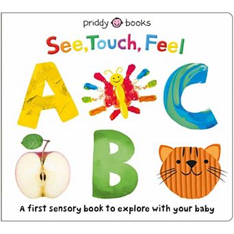 See, Touch, Feel: ABC by Roger Priddy Children's Board Book