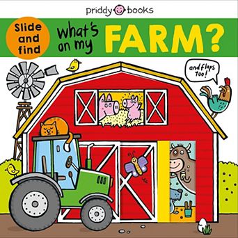 What's on My Farm? by Roger Priddy Children's Board Book