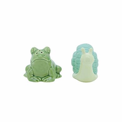 Celebrate Together™ Spring 2-pc. Frog & Snail Salt & Pepper Shaker Set
