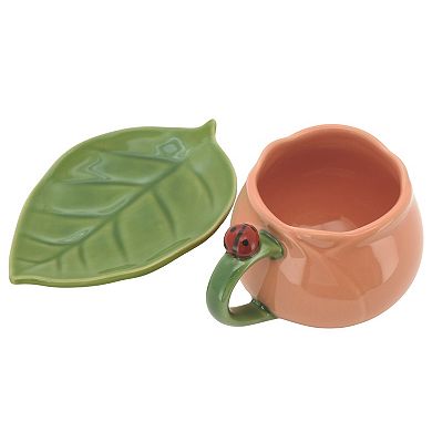 Celebrate Together™ Spring 2-pc. Tulip Mug & Leaf Saucer Set
