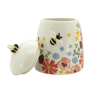 Celebrate Together™ Spring Floral & Bee Canister