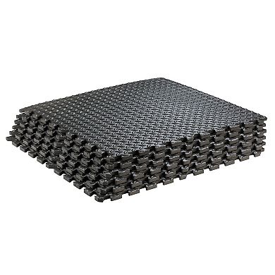 Sorbus (6 Tiles, 24 Sq Ft) Foam Interlocking Exercise Floor Tiles