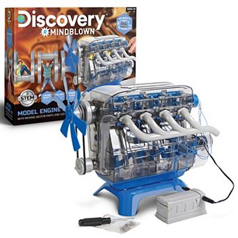 Discovery Mindblown Model Engine Kit With Moving Motor Parts
