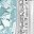 Silver Tone Blue