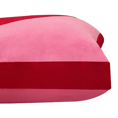 Celebrate Together™ Valentine's Day Pink Heart Velvet Throw Pillow