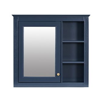 Merax Wall Mounted Bathroom Storage Cabinet, Modern Bathroom Wall Cabinet with Mirror