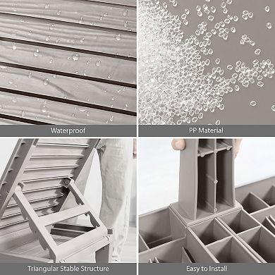 Nestl Lounge Chair Outdoor - Waterproof Outdoor Chaise Lounge Chair