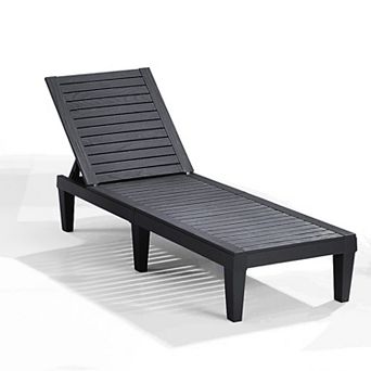 Nestl Lounge Chair Outdoor - Waterproof Outdoor Chaise Lounge Chair
