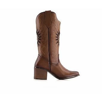 Forastero Women's Tall Leather Boots Western Star 66102