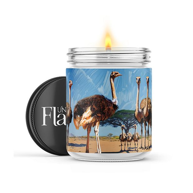 Ostrich 16-oz Candle Jar - Inner Peace