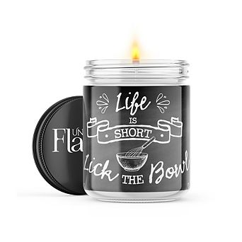 Lick the Bowl 16-oz Candle Jar - Black Ice