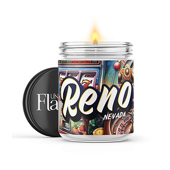 Welcome to Reno 16-oz Candle Jar - Sea Salt & Peony