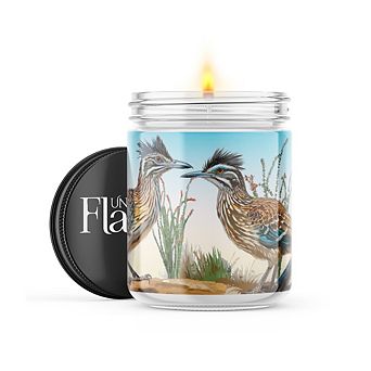 Road Runners 16-oz Candle Jar - Mahogany Teakwood