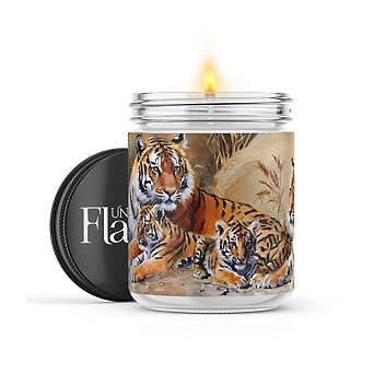 Tiger Family 16-oz Candle Jar - Apple Cider & Clove