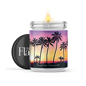 Naples Sunset 16-oz Candle Jar - Wildflowers
