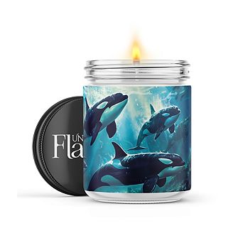 Orcas 16-oz Candle Jar - Sea Salt & Peony