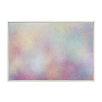 Sylvie MP Baby Girl Framed Canvas by Mentoring Positives