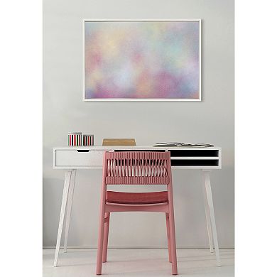 Sylvie MP Baby Girl Framed Canvas by Mentoring Positives