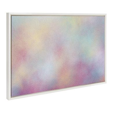 Sylvie MP Baby Girl Framed Canvas by Mentoring Positives