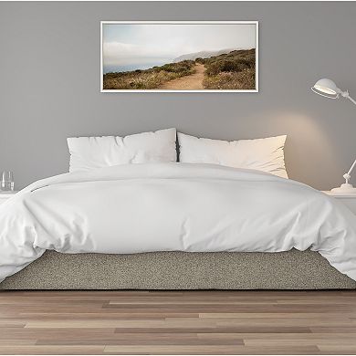 Sylvie Wild Coast No 4 Framed Canvas by Crystal Lynn Collins