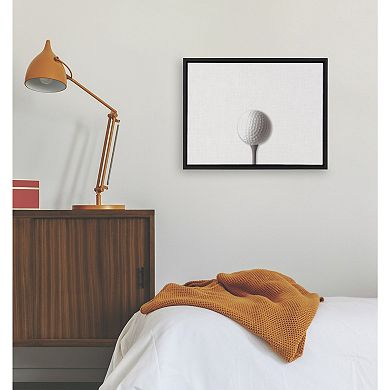Sylvie Horizontal Golf Ball Portrait Framed Canvas