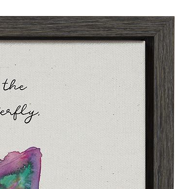 Sylvie The Growth of the Inner Being Framed Canvas by Mentoring Positives