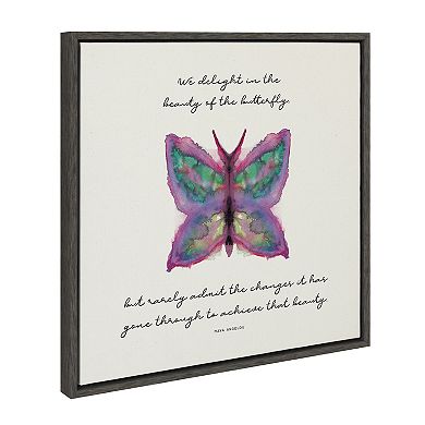 Sylvie The Growth of the Inner Being Framed Canvas by Mentoring Positives