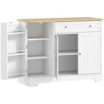 41inch Sideboard Buffet Cabinet with Storage Drawer, Adjustable Shelf