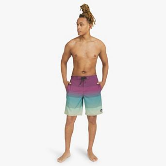 Men's Quiksilver 9-Inch Elastic Waist Swim Bottoms