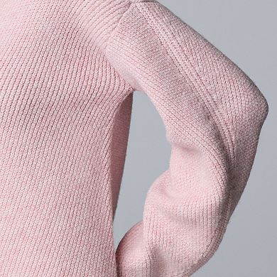 Women's Simply Vera Vera Wang Seamed Detail Sweater