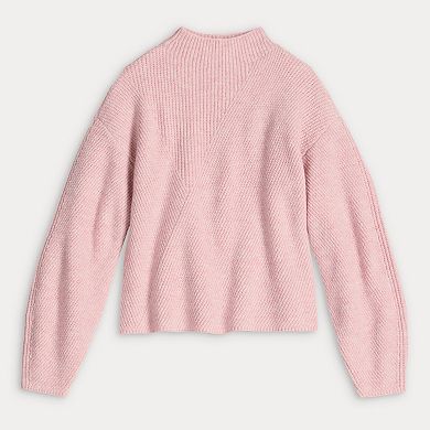 Women's Simply Vera Vera Wang Seamed Detail Sweater