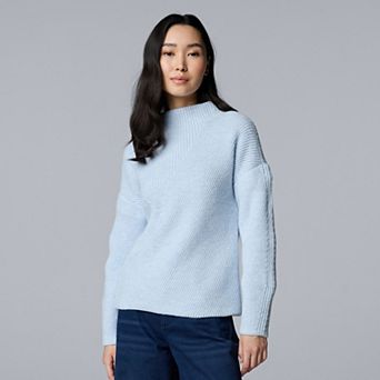 Women's Simply Vera Vera Wang Seamed Detail Sweater