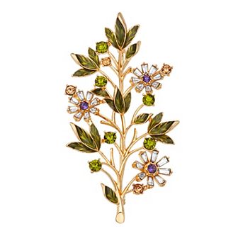 Napier Multicolor Floral Pin