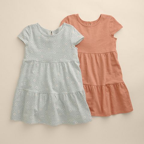 Детский набор платьев Little Co. by Lauren Conrad Tiered, 2 шт