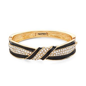 Napier Gold Tone Bangle Bracelet