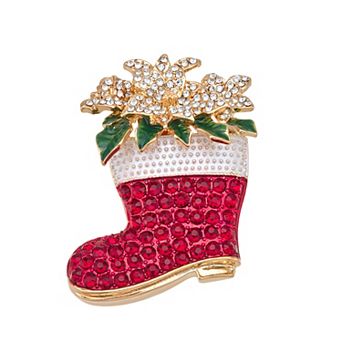 Napier Gold Tone Stocking Pin