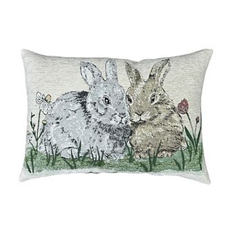 Celebrate Together™ Easter Bunny Tapestry Throw Pillow
