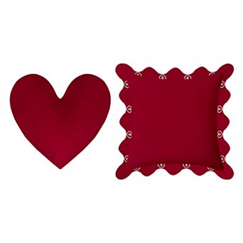 Celebrate Together™ Valentine's Day 2 pk Heart Square Pillows